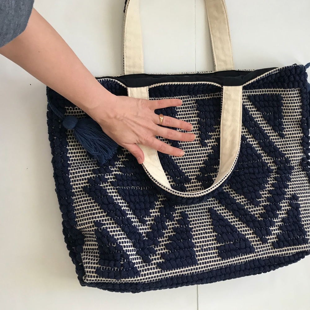 Clever Carriage Company Boho Embroidered Tote - Picture 8 of 8